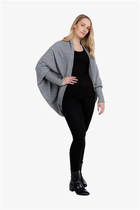 Merino Wool Shrug 